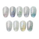 JOUS OEM Shining Glitter Gel Polish Private Label with Sparkling & Reflective Finish Soak Off Long Lasting Nail Art Gel Polish