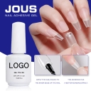 Wholesale Private Label Nail Adhesive Gel Strong Bonding Nail Tip Glue UV LED Curing Press on Nail Adhesive for Beauty Salons