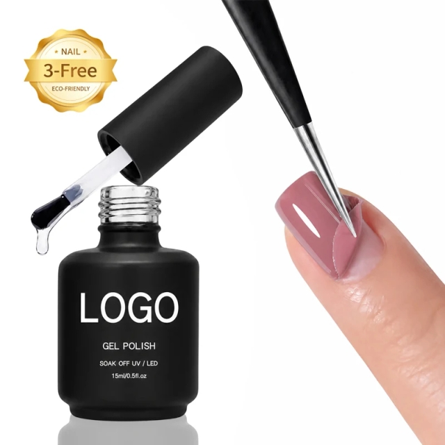 Peelable Base Coat 15ML Clear Non-Toxic Nail Polish 2 Wooden Sticks Easy Removal Gel DIY Manicure Home Salon UV Required