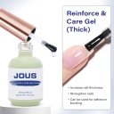 Anti-Breakage Thick Nail Strengthening Gel for Soft & Thin Nails with Enhanced Hardness Perfect for Nail Tips & Daily Protection
