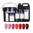 JOUS Premium Self-Leveling Solid Color Gel Polish One-Second Smooth Flow with High Saturation & Vivid Color Bulk Order Available
