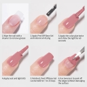 HEMA/TPO/TMPTA Free Peel off Base Coat Gel Water Base Peel Off Base Coat Nail Supply No Remove Soak Off Gel Nail Polish