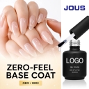 40 Days Wear Gel Base HEMA TPO TMPTA Free Natural Resin Strong Adhesion No Impurities Soak Off UV Gel for Salon Branding Order