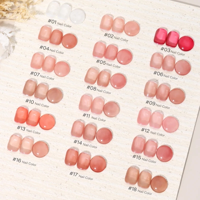 Private Label 15ml One Step Gel Polish Set High Quality Long Lasting Soak Off 1 Step Uv Gel Nail Polish