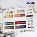 JOUS Custom Bottle Gel Nail Polish Set 15ml Long Lasting Varnish Private Label Nail Painting Soak Off UV Gel Nail Polish Kit