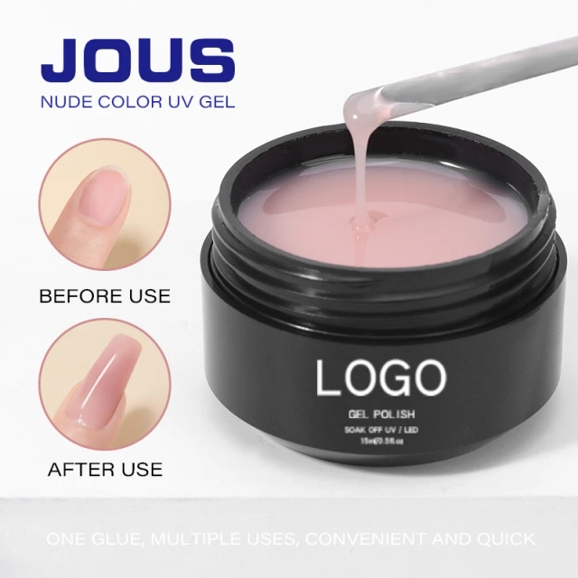 Nude Extension Gel for Russian Nails Color OEM ODM Factory Wholesale for Nail Polish Art Salon DIY