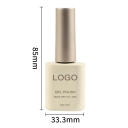 JOUS Professional 56-Color French Water Base Cat Eye Non-Toxic Gel Polish Set OEM Customized Bulk Designer Nail Polish Bottle