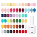JOUS OEM ODM High Quality Personalized Gel Polish Bottle15ml Regular Nail Polish Long Lasting Glass Uv Gel Nail Polish for Salon