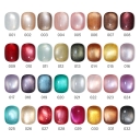JOUS 32 Colors High Quality 15ml Cat Eye Water Base French Luxury 9D Magnetic UV Nail Gel Private Label Wholesale Long-lasting