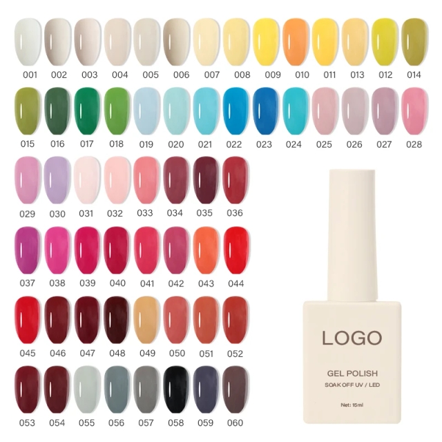 JOUS High Quality French Non-Toxic Vegan Eco-Friendly Personalized Gel Polish Set Professional Nail Salon Matt Gloss Varnish UV
