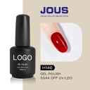 JOUS Luxury Solid Color Gel Polish for High-End with Intense Color Pigment & Extended Wear for Manicure & Pedicure Services