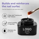 Custom Rubber Soft Builder Gel Tpo Free Hema Free Soak off Eco-Friendly Long Lasting Fast Curing No Heat Reinforce Gel Uv Gel