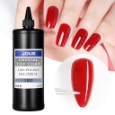 Crystal Plating Top Coat Gel No Wipe & High Gloss with Water Oil Stain & Scratch Resistance for Non-Yellowing & Crack-Proof Nail