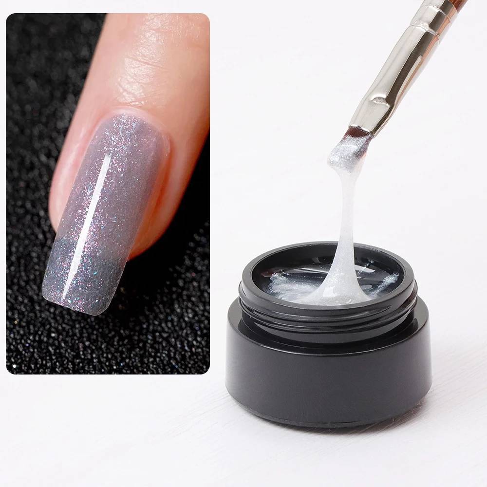 Nail Art Salon Fast Drying Color Extend Acrylic Gel Nail Extension Poly Gel with Strong Adhesion Lasting NoYellowing Gap Filling