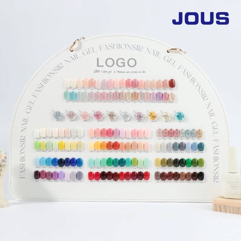 JOUS New 150 Color Fluorescent Pearlescent Nail Gel Polish Matte/glossy UV/LED Gel Nail Polish for Professional Salon Use