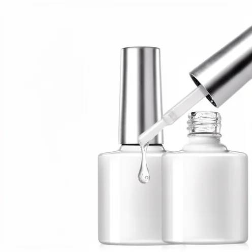 Custom Logo Base Coat Top Coat 15ML Base and Top Coat Resin Gel Polish Ultra Gloss UV LED Soak off Nail Polish Kit