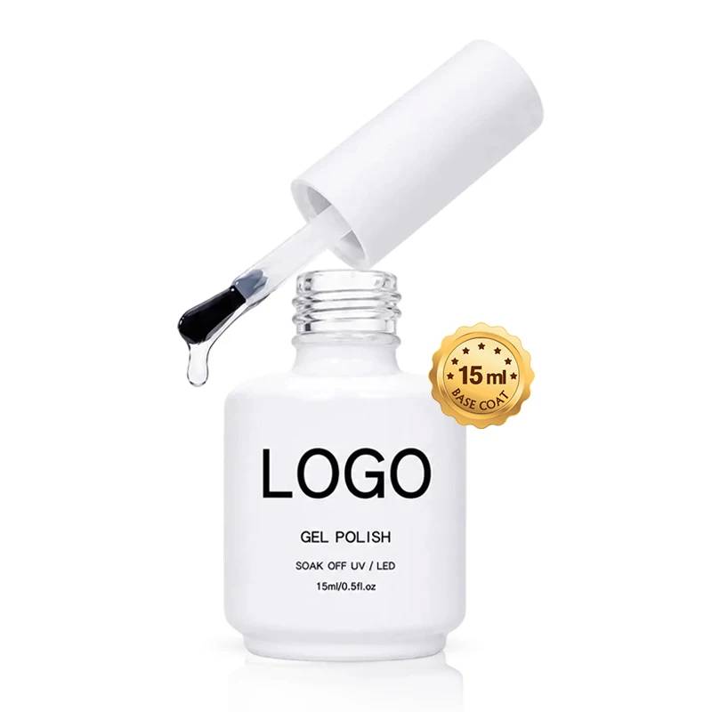 Private Label Builder Gel Tpo Free Hema Free High Pigment Uv Gel Polish Base Coat Soak Off Nail Extension Gel Polish