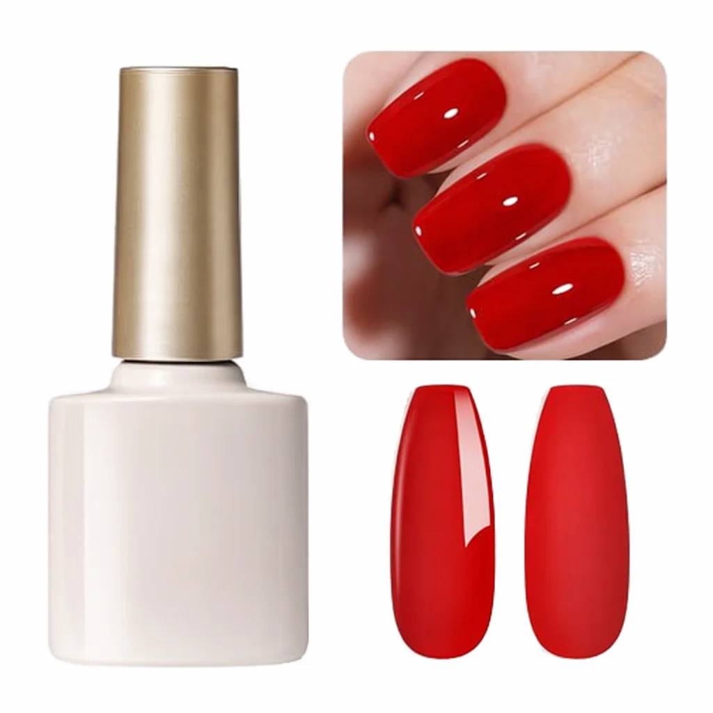 JOUS Arabian Night Burgundy Gel Nail Polish Deep Wine Red UV LED Salon Quality Chip-Resistant Manicure Weddings Special