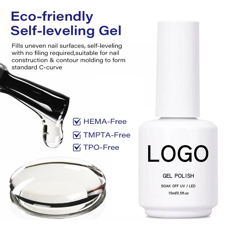 3-Free Self-Leveling Builder Gel No Filing Contour Molding Anti-Yellowing Soak Off UV LED Cured OEM ODM Wholesale Salon Supplies