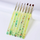 Nail Art Brush Hot Sale Products Wholesale Salon Grade Nail Art Brush for Precise Line Drawing Detailing Gradient & Filling