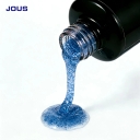 JOUS Vibrant Glitter Gel Polish with Visible Sparkling Sequins and Starlight Effect for Nail Art High Shine Finish Soak Off