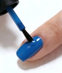 JOUS High Pigmentation Blue 6000+ Solid Color Gel for Long Lasting Manicure & Pedicure with Customizable Color Series Salon Use