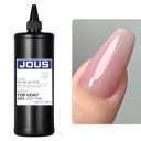 High Gloss & Super Elastic No Wipe Top Coat Gel Prevent Breaking with Long-Lasting Shine &Abrasion Resistance for Flexible Nails