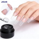 JOUS OEM/ODM Scented High Transparency PVC Solid Gel with Fragrance for Press on Nails & 3D Carving with Soft Non-Sticky Texture