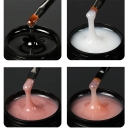 JOUS Soak Off Flexible Russian Nude Base Coat for Natural Nail Protection & Strengthening Quick 60s Cure Nail Salon Supplies