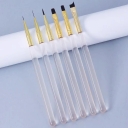 JOUS Hot Sale Nail Art Brush Tools Private Label Wholesale Salon Grade for Precise Line Drawing Detailing Gradient & Filling
