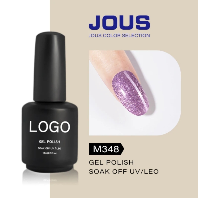 JOUS Professional Wide Cat Eye Gel Polish with Natural Resin & Magnetic Shimmers Smudge Proof Crack Resistant Formula DIY &Salon