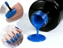 JOUS High Pigmentation Blue 6000+ Solid Color Gel for Long Lasting Manicure & Pedicure with Customizable Color Series Salon Use