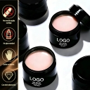 OEM Strong 3D Sculpting Extension Gel 15g Solid Builder Gel for Nails Clear Light Pink Hard Extension UV LED Poly Nail Gel