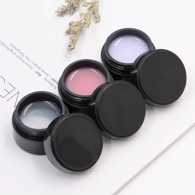 Nail Art Salon Fast Drying Color Extend Acrylic Gel Nail Extension Poly Gel with Strong Adhesion Lasting NoYellowing Gap Filling