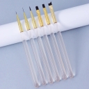Nail Art Brush Hot Sale Products Wholesale Salon Grade Nail Art Brush for Precise Line Drawing Detailing Gradient & Filling