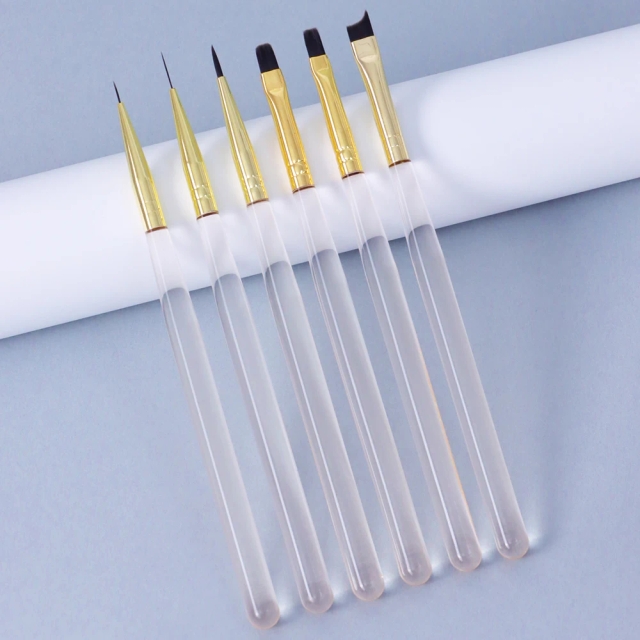 Nail Art Brush Hot Sale Products Wholesale Salon Grade Nail Art Brush for Precise Line Drawing Detailing Gradient & Filling