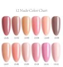 Nude Extension Gel for Russian Nails Color OEM ODM Factory Wholesale for Nail Polish Art Salon DIY