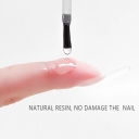 JOUS Thick Builder Nail Reinforce Resin Gel Liquid for Hardening & Nail Art High Viscosity Foil/Glitter Wrapping Tip Application