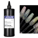 JOUS Wholesale Supplies Professional Mirror Diamond Gel Polish with 3D Sparkle and High Reflection for Party Nail Art