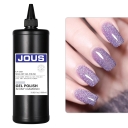 JOUS Professional 9D Reflective Shiny Diamond Gel Nail Polish with Magnetic Effect for High Gloss Cat Eye Nail Art 30 Days Wear