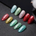 JOUS Vibrant Glitter Gel Polish with High Density Sparkle & Dazzling Starry Night Effect for Professional Nail Art and Salon Use