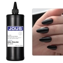 JOUS OEM Pure Black Color Gel with High Pigmentation & Easy Flow for Nail Art Base Acrylic Poly Gel Designs and Salon Manicure