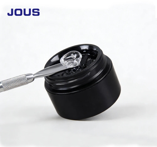 JOUS OEM/ODM Scented High Transparency PVC Solid Gel with Fragrance for Press on Nails & 3D Carving with Soft Non-Sticky Texture