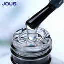 JOUS OEM Transparent Rubber Base Coat UV Gel for Weak/Soft Nails Repair Fast Drying Eco-Friendly Strong Adhesion for Nail Art