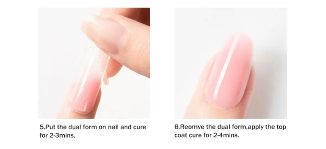 JOUS Multi-Color Nude UV for for Nail Extension Ombre Art & Soak Painless Wear Resistant Non-Yellowing Soak-Proof
