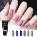 JOUS Multi-Function Acrylic Gel for Nail Extension Builder Strengthener and Soak Off Gel Polish in One UV LED Cured