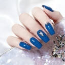 JOUS High Pigmentation Blue 6000+ Solid Color Gel for Long Lasting Manicure & Pedicure with Customizable Color Series Salon Use