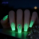 JOUS Luminous Color Nail Gel for Long Lasting 5 Week Wear with High Brightness in Low Light Safe Non Toxic Easy Apply Soak Off