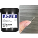 JOUS Painless UV Gel Builder for Nail Extension with High Transparency Slow Flow No Heat Soak Off Wear Resistant Hard Gel
