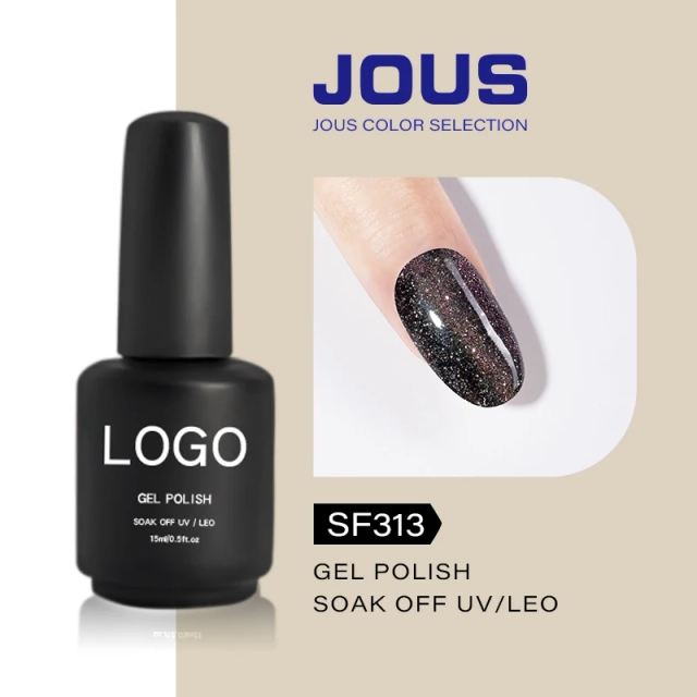 JOUS OEM/ODM DIY & Salon Use Professional Cat Eye Gel Polish Magnetic Crystal & Wide Effect with Soak Off Long Lasting Formula